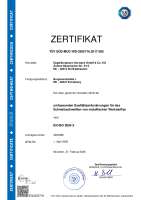 EN ISO 3834-2 (Schmelzschweißen)