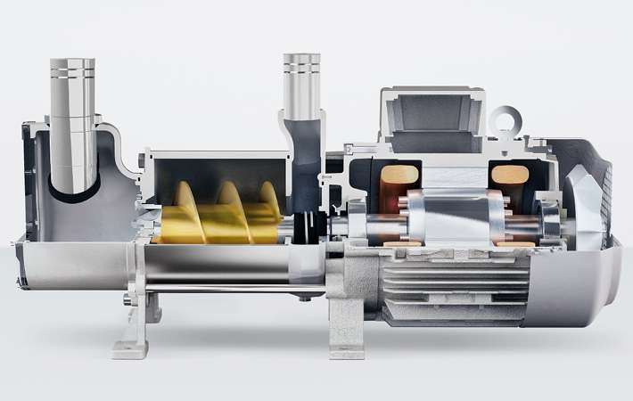 Toilet vacuum systems with elastomer bellows seals for ships and offshore installations