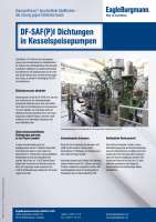 Solution: DiamondFace®-beschichtete Gleitringdichtungen DF-SAF(P)I für Speisepumpen