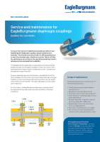 Service and maintenance for EagleBurgmann diaphragm couplings
